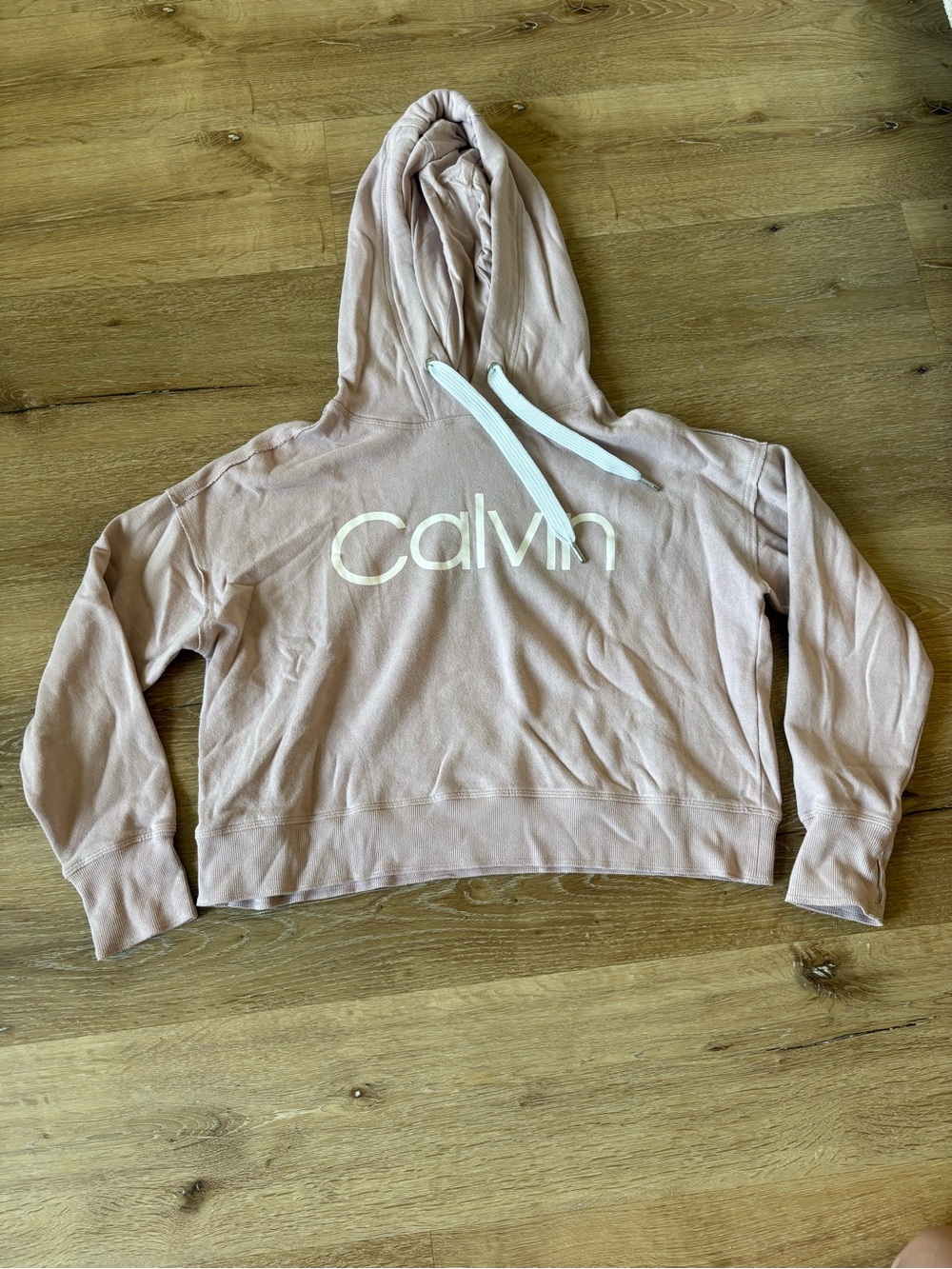 Calvin Klein Women's Blush Pullover Hoodie